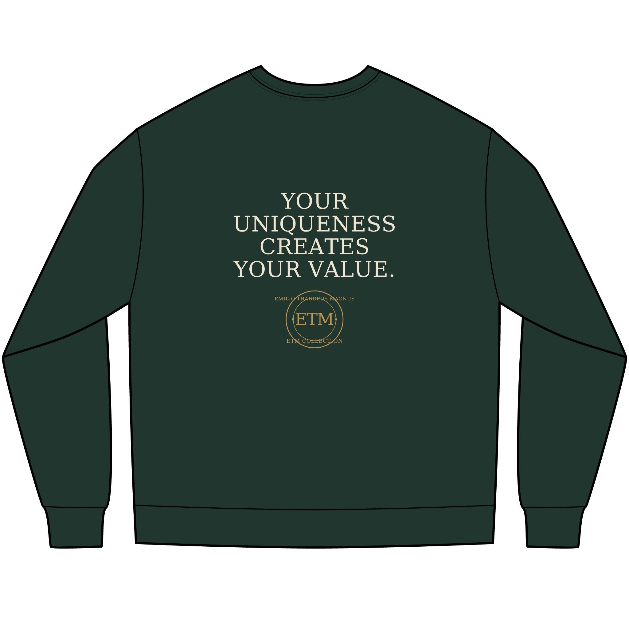 ETM Natural Heavyweight Become Your Fullest Self Long Sleeve Tee