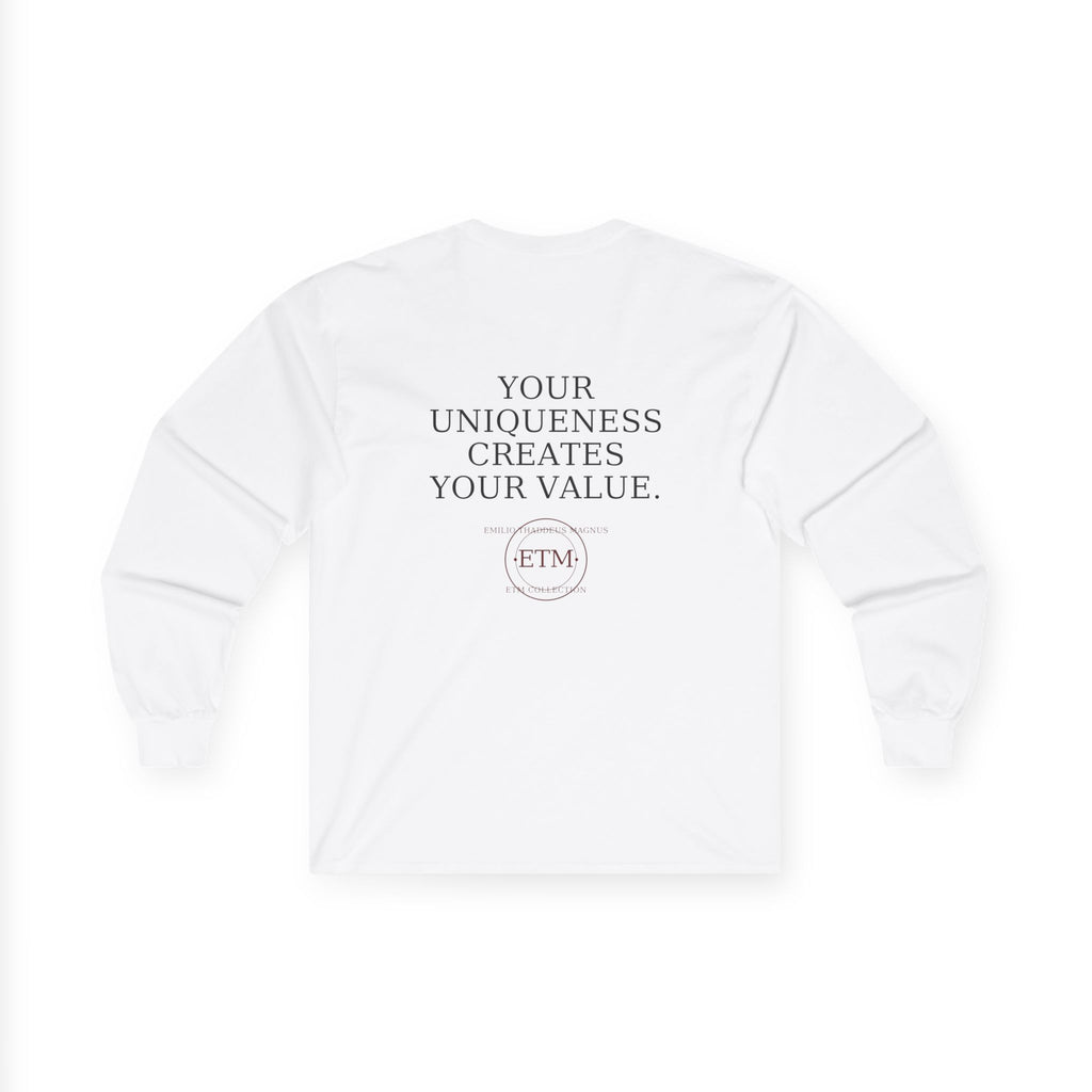 ETM Ultra Cotton Become Your Fullest Self Long Sleeve Tee