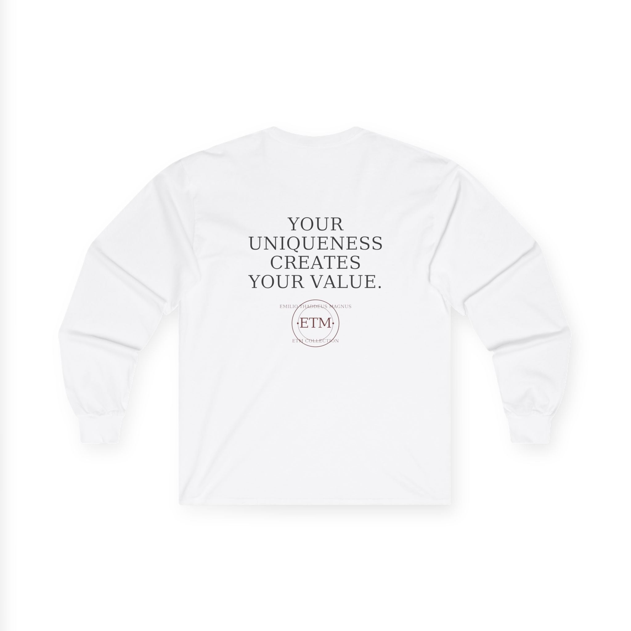 ETM Ultra Cotton Become Your Fullest Self Long Sleeve Tee