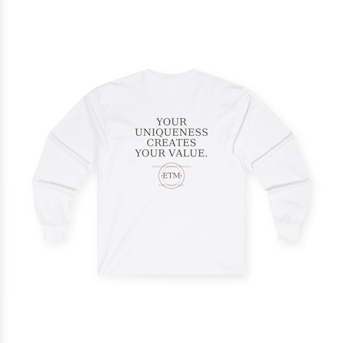 ETM Ultra Cotton Become Your Fullest Self Long Sleeve Tee