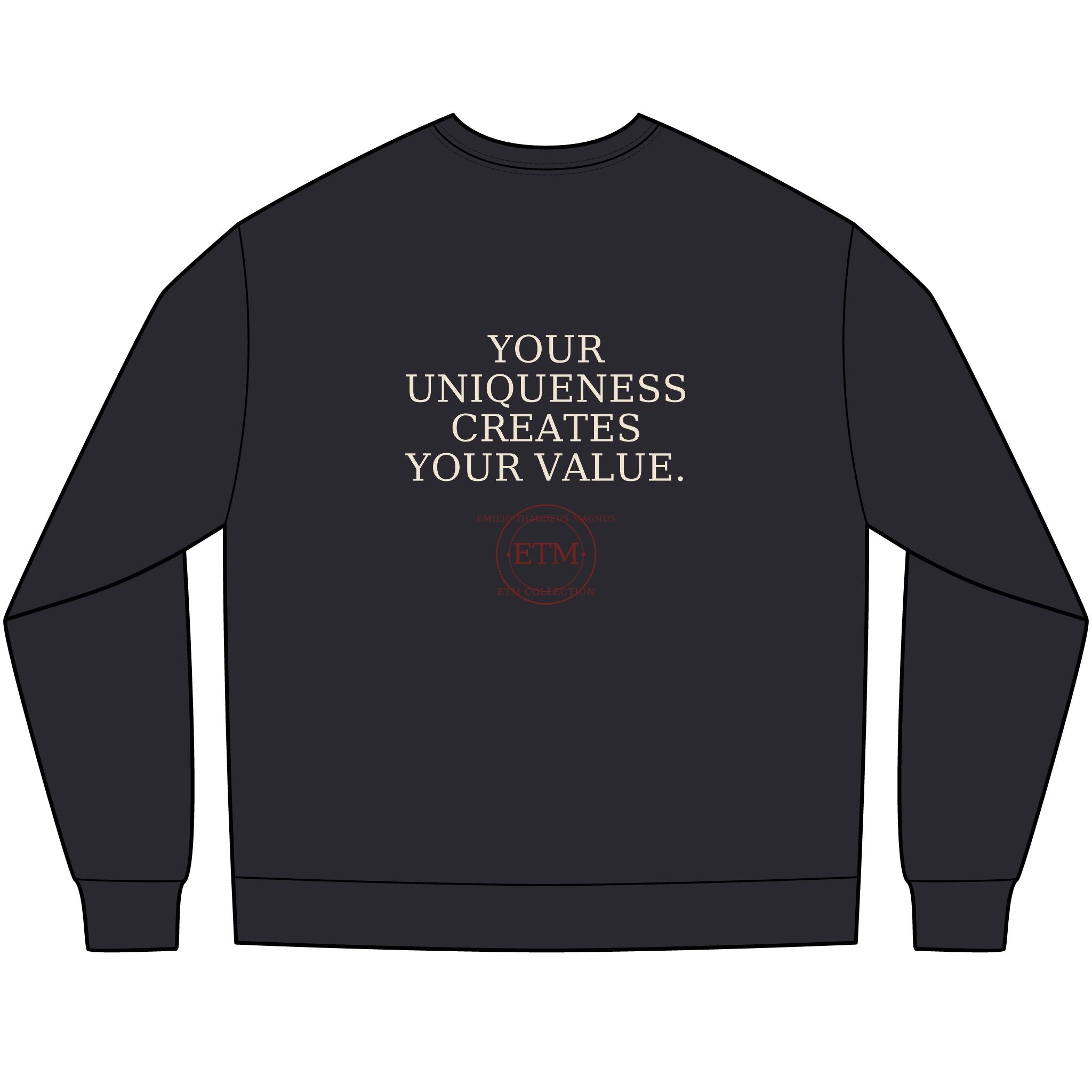 ETM Natural Heavyweight Become Your Fullest Self Long Sleeve Tee