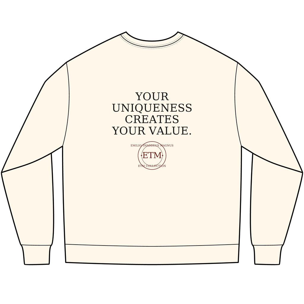 ETM Natural Heavyweight Become Your Fullest Self Long Sleeve Tee